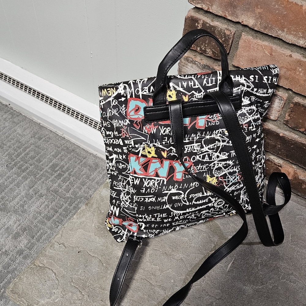 Dkny Graphics Backpack black